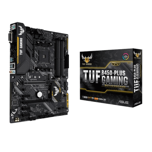 Płyta główna TUF B450-PLUS GAMING AM4 4DDR4 DVI/HDMI/M.2 ATX