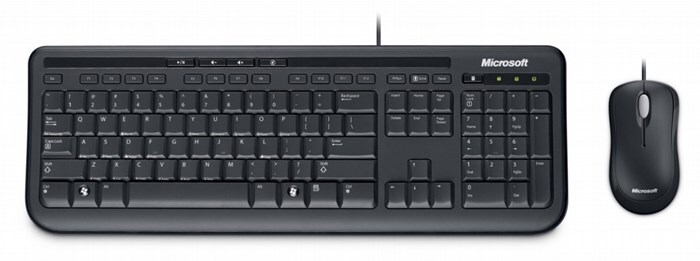  Microsoft Wired Desktop 600 - prezentacja zestawu klawiatura i mysz