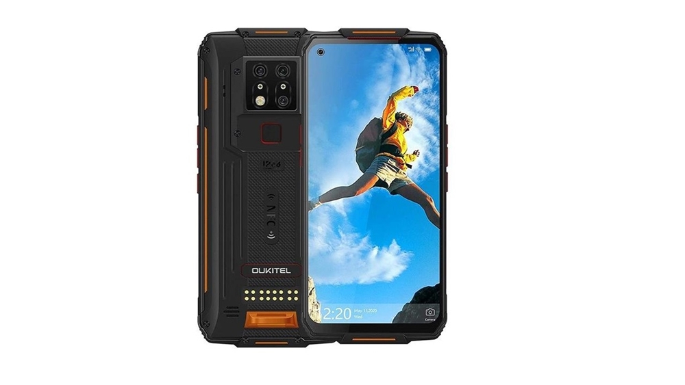 OUKITEL WP7 lite - przód i tył smartfona