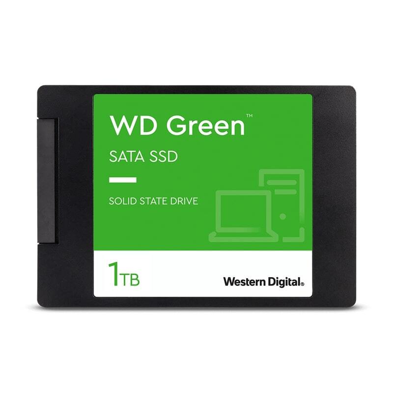  WD Green 1TB 2,5 cala SATA SSD – prezentacja dysku SSD.
