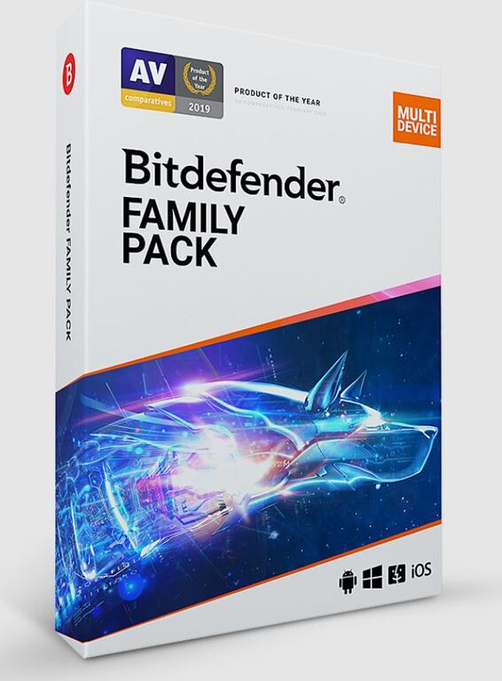 Bitdefender Family Pack 2021 pudełko