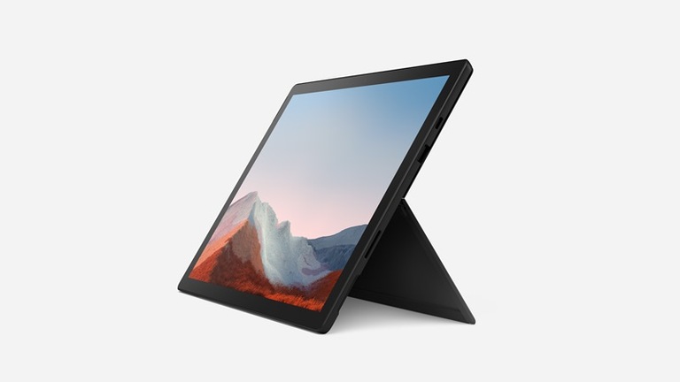 Microsoft Surface Pro 7+ czarny - design