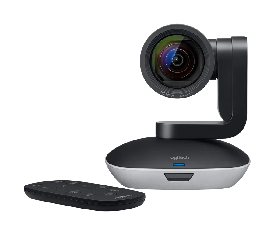 Logitech PTZ Pro 2 z przodu od prawej