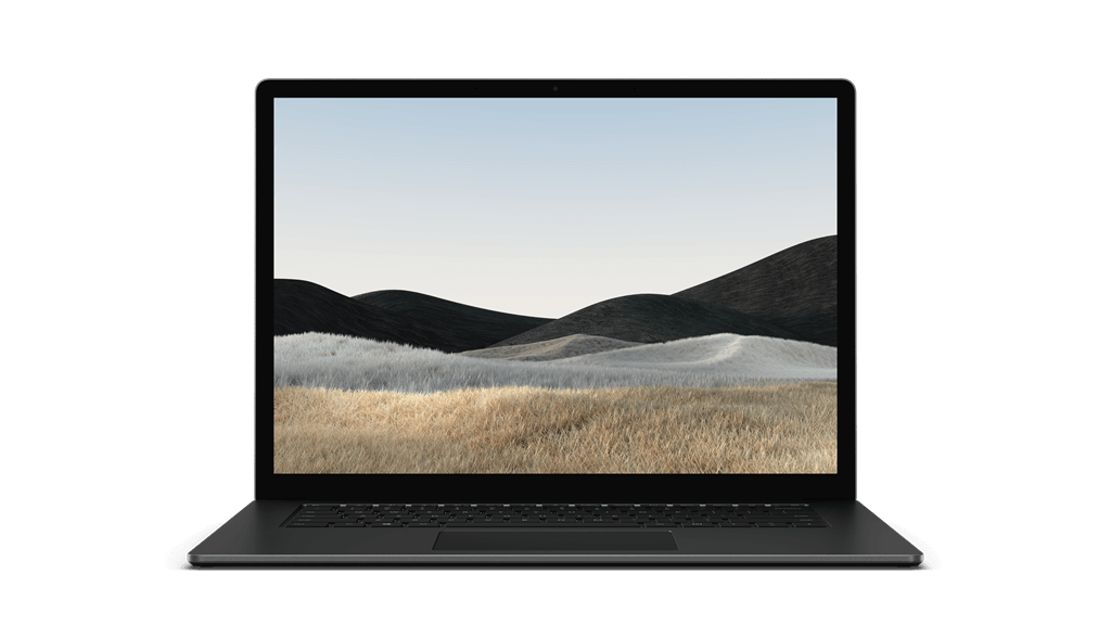 Surface Laptop 4 czarny - widok z przodu