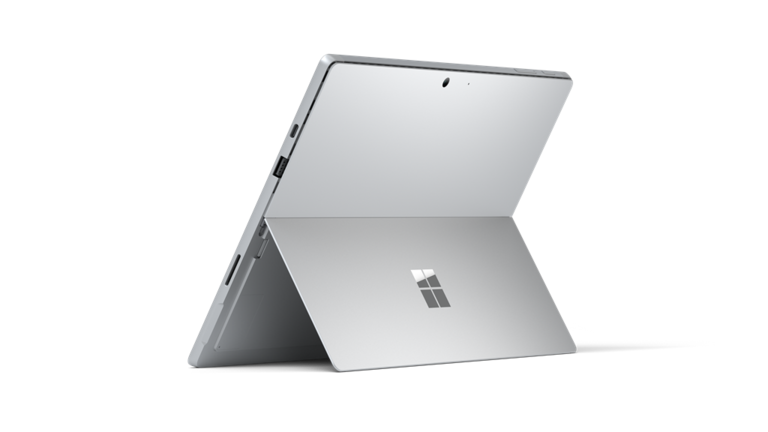 Microsoft Surface Pro 7+ widok na tył