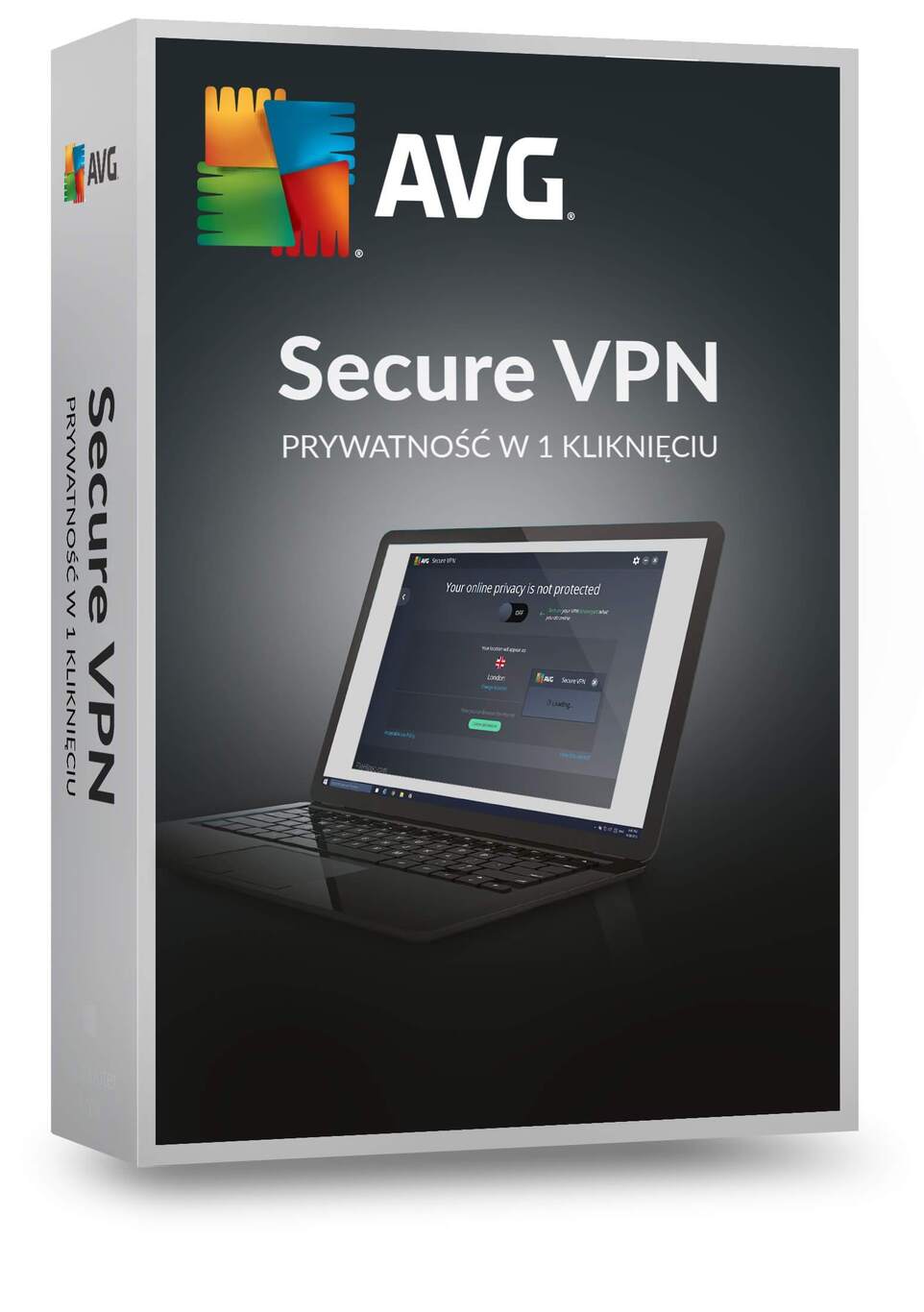 Usługa AVG Secure VPN box