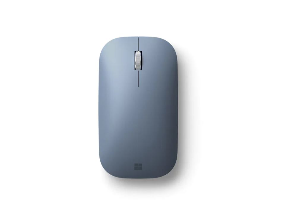 Surface Mobile Mouse niebieska widok z góry